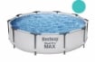 BESTWAY PISCINA FUORI TERRA AUTOPORTANTE CON STRUTTURA RIGIDA TONDA 305 X 76 CM