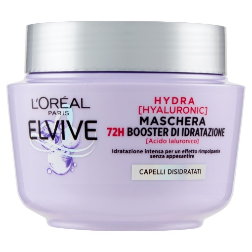 ELVIVE MASCHERA CAPELLI 300ML HYALURONIC 72H PER CAPELLI DISIDRATATI OKX