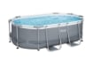 POWER STEEL SET PISCINA OVALE 3.05M X 2.00M X 84CM CAP.3668L