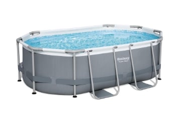 POWER STEEL SET PISCINA OVALE 3.05M X 2.00M X 84CM CAP.3668L