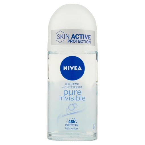 NIVEA DEODORANT ANTI-PERSPIRANT PURE INVISIBLE 50 ML OKX