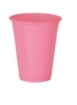 MAURY'S BIOPLASTIC BICCHIERI 200ML 50 PEZZI IN COLORAZIONE ROSA OKX