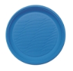 MAURY'S BIOPLASTIC PIATTI DESSERT DIAMETRO 17CM 20 PEZZI IN COLORAZIONE AZZURRA OKX