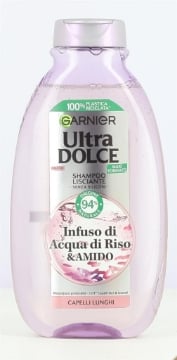 GARNIER SHAMPOO ULTRA DOLCE 300ML INFUSO ACQUA RISO E AMI OKX