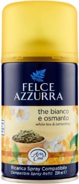 FELCE AZZURRA PROFUMATORE PER AMBIENTE AUTOMATICO RICARICA DA 250 ML FRAGRANZA THE BIANCO OKX