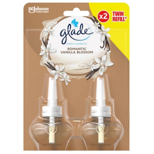 GLADE DEODORANTE PER AMBIENTE  ELETTRICO  20 ML X2 VANIGLIA OKX