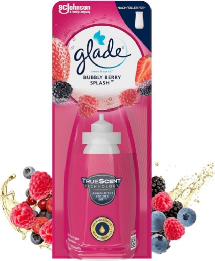 GLADE DEODORANTE PER AMBIENTE SPRAY RICARICA 18 ML BUBBLY BERRY SPLASH OKX