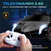 MACCHINA ELETTRICA PER BAMBINI LAMBORGHINI VENENO 12V CON TELECOMANDO, ETÀ 3-6 ANNI, NERO