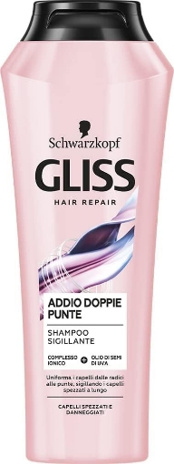 GLISS ADDIO DOPPIE PUNTE SHAMPOO SIGILLANTE 250 ML 