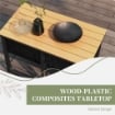 SET DA GIARDINO 3 PEZZI IN RATTAN CON 2 SEDIE 50X51.5X67 CM E TAVOLO 110X60X75 CM IN LEGNO COMPOSITO