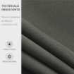 TENDA DA SOLE PER ESTERNO AVVOLGIBILE A BRACCI CON APERTURA A MANOVELLA, 350X250 CM, GRIGIO