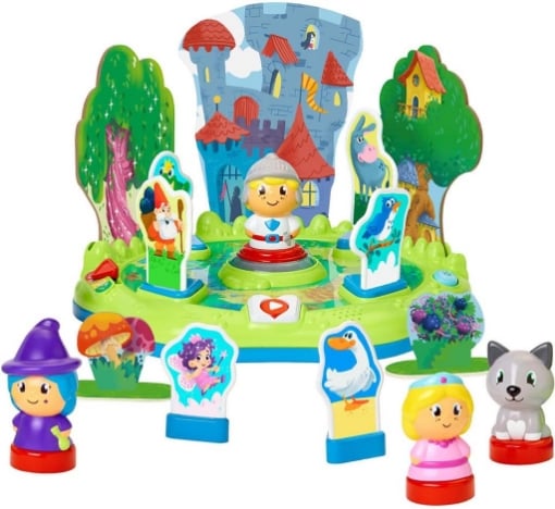 CHICCO FABULOUS IL CREASTORIE, CANTASTORIE PER BAMBINI 2 ANNI, 6 ANNI, IN 4 LINGUE, 10 PERSONAGGI, 4 MODALITÀ, 90 MIN DI CONTENUTI, ISPIRATO AL METODO MONTESSORI, ASCOLTA E CREA STORIE OKX 