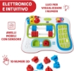 CHICCO ABACO NUMERI & SOMME GIOCO EDUCATIVO PER BAMBINI MATEMATICO IN 4 LINGUE PER IMPARARE NUMERI E SOMME, ISPIRATO AL METODO MONTESSORI, ELETTRONICO E INTERATTIVO, GIOCHI EDUCATIVI 2 ANNI 6 ANNI OKX