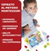 CHICCO LE FORME DELLE VOCALI EDU4YOU, GIOCO EDUCATIVO ELETTRONICO E PARLANTE PER IMPARARE LE LETTERE DELL'ALFABETO E LE FORME, ISPIRATO AL METODO MONTESSORI, GIOCHI PER BAMBINI 2-4 ANNI OKX