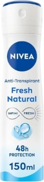 NIVEA DEODORANTE SPRAY 150 ML FRESH NATURAL OKX