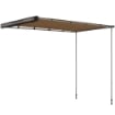 TENDALINO DA TETTO AUTO LATERALE E IMPERMEABILE CON ALTEZZA REGOLABILE, 2.5X1.6M, CACHI