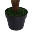 PIANTA ARTIFICIALE PALMA CYCAS ALTA 123CM PER INTERNO ED ESTERNO CON VASO INCLUSO