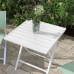 SET DA GIARDINO 3PZ PIEGHEVOLI IN ALLUMINIO CON 2 SEDIE 47X54X83 CM E TAVOLO 70X70X72 CM, VERDE