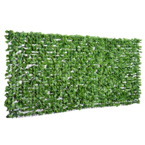 ROTOLO DI SIEPE ARTIFICIALE PER BALCONE E GIARDINO IN PE VERDE 300X150CM