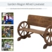PANCA DA GIARDINO 2 POSTI CON SCHIENALE ALTO, IN LEGNO DI ABETE, 114X58X80 CM, MARRONE