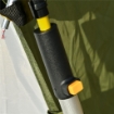 TENDA DA CAMPEGGIO 2 POSTI POP UP CON PORTA A CERNIERA E 3 FINESTRE, 240X240X199CM, VERDE