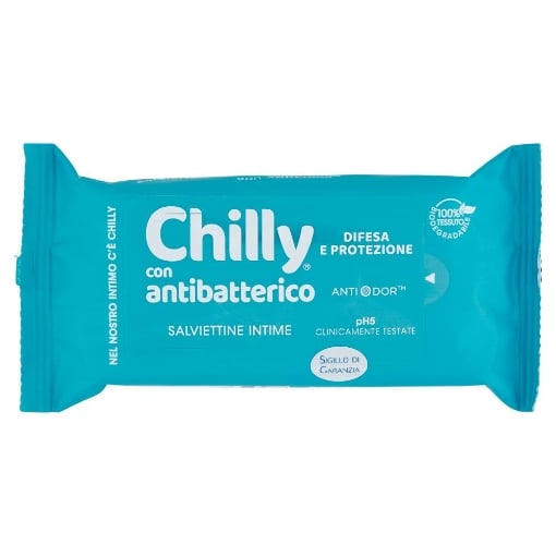 CHILLY SALVIETTE INTIME ANTIBATTERICHE OKX