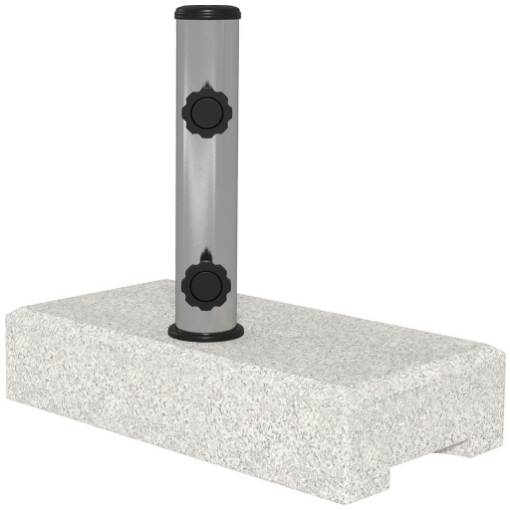 BASAMENTO STEIN TONDA PER OMBRELLONE KG 25 IN GRANITO - CITS Shop