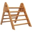 TRIANGOLO DA ARRAMPICATA PIEGHEVOLE PER BAMBINI 3+ ANNI IN LEGNO DI FAGGIO, 90X64X70 CM, MARRONE CHIARO