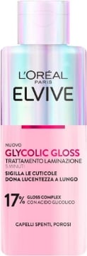 L'ORÉAL PARIS ELVIVE TRATTAMENTO LAMINAZIONE 5 MIN PER CAPELLI SPENTI E POROSI CON ACIDO GLICOLICO GLYCOLIC GLOSS 200 ML 