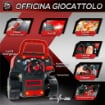 OFFICINA CAMION GIOCATTOLO CON MOTORE E 61 ACCESSORI PER BAMBINI 3-5 ANNI, RUOTE E MANIGLIA, 40X39X47CM - ROSSO