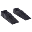 SET 2 RAMPE PER AUTO IN PLASTICA CON CARICO MASSIMO 5 TONNELLATE, 91X30X21 CM, NERO