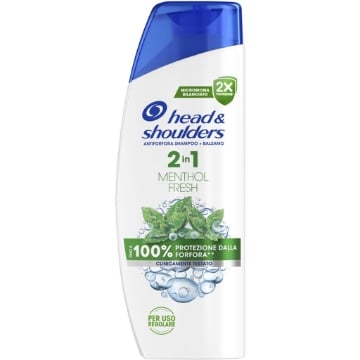 HEAD & SHOULDERS SHAMPOO ANTIFORFORA 2IN1 MENTHOL FRESH 250 ML