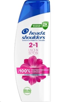 HEAD&SHOULDERS SHAMPOO 2IN1 LISCI E SETOSI 250 ML