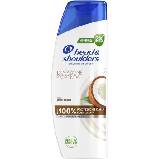 HEAD & SHOULDERS SHAMPOO ANTIFORFORA IDRATAZIONE PROFONDA CON OLIO DI COCCO 250 ML