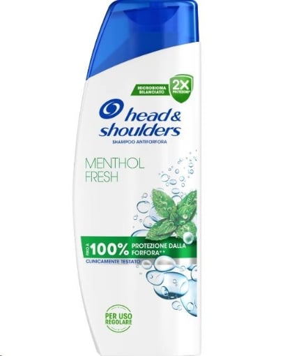 HEAD&SHOULDERS SHAMPOO MENTHOL FRESH, 250 ML