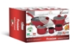 MAURY'S BATTERIA PREMIUM DI PENTOLE DA 8 PEZZI IN COLORE ROSSO 