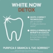 MENTADENT DENTIFRICIO WHITE NOW DETOX COCCO SBIANCANTE CON ARGILLA MINERALE DENTI 3 VOLTE PIÙ BIANCHI 75 ML OKX