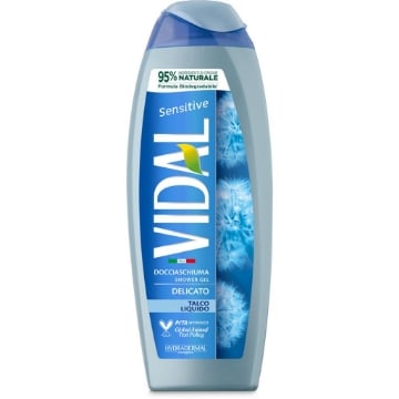 VIDAL DOCCIA SCHIUMA 250 ML PER CORPO TALCO