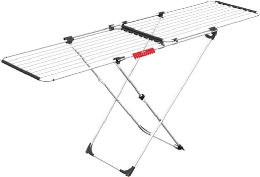 VILEDA DOBLE STENDIBIANCHERIA DOPPIO ESTENSIBILE 22 M ALLUMINIO 8 X 60 X 130 CM