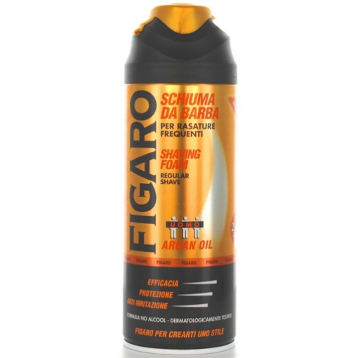 FIGARO SCHIUMA DA BARBA CON OLIO DI ARGAN 400 ML OKX