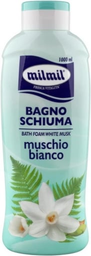 MIL MIL BAGNOSCHIUMA CON MUSCHIO BIANCO 1000 ML OKX