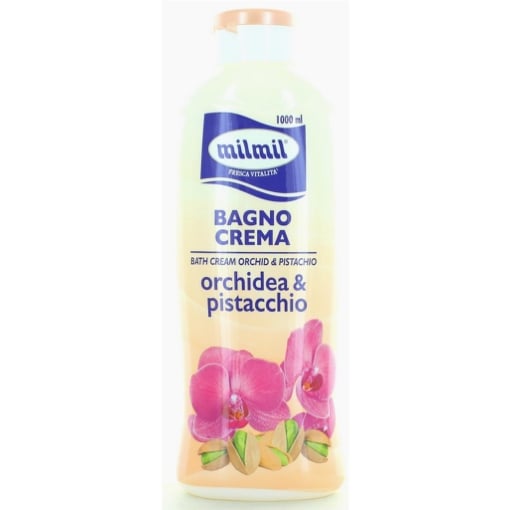 MIL MIL BAGNOSCHIUMA CREMA ORCHIDEA & PISTACCHIO 1000 ML OKX