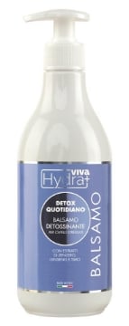 HYDRA VIVA BALSAMO DETOX QUOTIDIANO DETOSSINATE PER CAPELLI STRESSATI CON ZENZERO GINDENG E TIMO 500 ML OKX