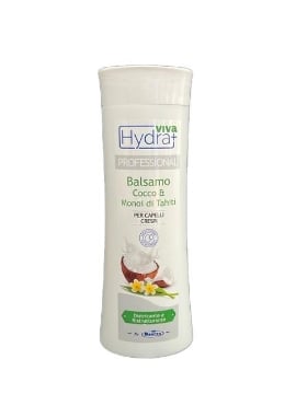 HYDRA VIVA BALSAMO 300 ML CON COCCO E MONOI DI TAHITI PER CAPELLI CRESPI OKX