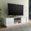 BASE TV ICE COLORE BIANCO LUCIDO