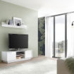 BASE TV ICE COLORE BIANCO LUCIDO
