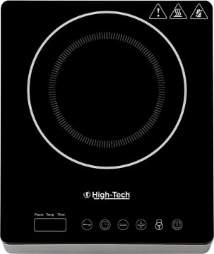 PIASTRA AD INDUZIONE HTC 2000 W VETRO CON TIMER MULTIFUNZONE COLOR NERO OKX