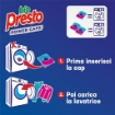 BIO PRESTO POWER CAPS CLASSICO DETERSIVO LAVATRICE PREDOSATO IN CAPSULE CONFEZIONE DA 54 LAVAGGI OKX