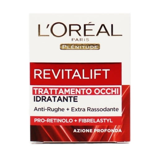 L'OREAL PARIS CREMA REVITALIFT 40+15 CONTORNO OCCHI IDRATANTE ANTIRUGHE OKX