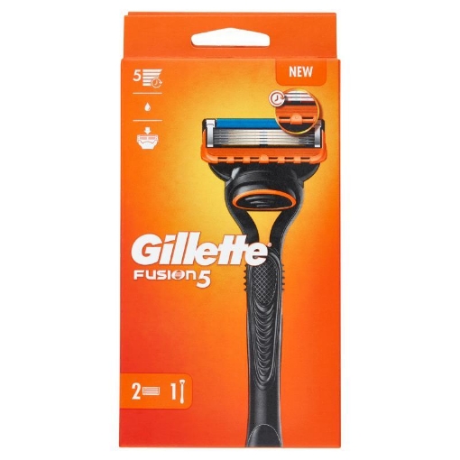 GILLETTE FUSION 5 PROSHIELD LAMETTE DI RICAMBIO CON RASOIO 1 + 1 RICAMBO CON 5 LAME + MICROPETTINE OKX